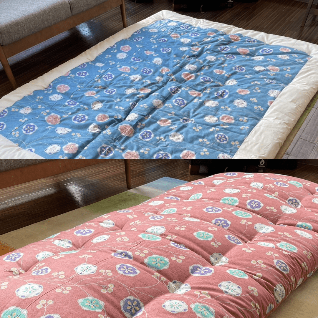 【納品事例】掛布団2枚から掛敷1組へ打ち直し - 睡眠屋