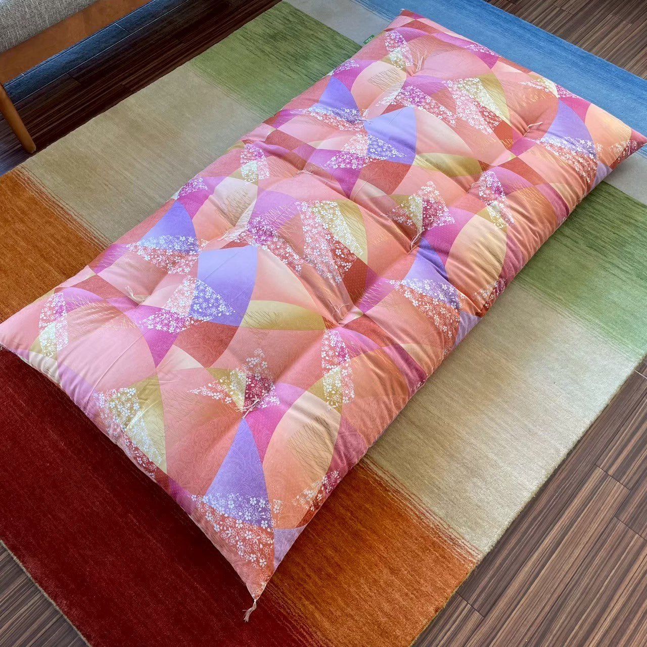 【納品事例】手作りの長座布団を打ち直し - 睡眠屋