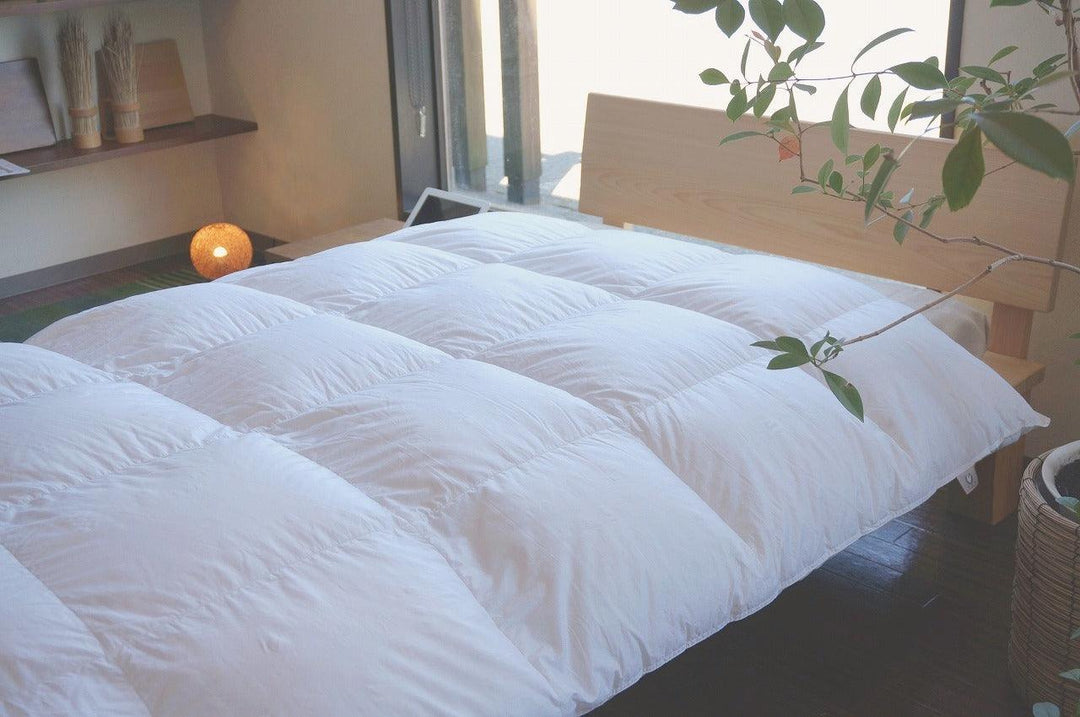 オーダー羽毛布団(春秋用・合掛け) - 睡眠屋