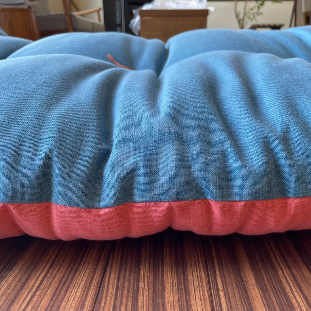 【打ち直し】むら糸 色あそび 敷布団 - 睡眠屋