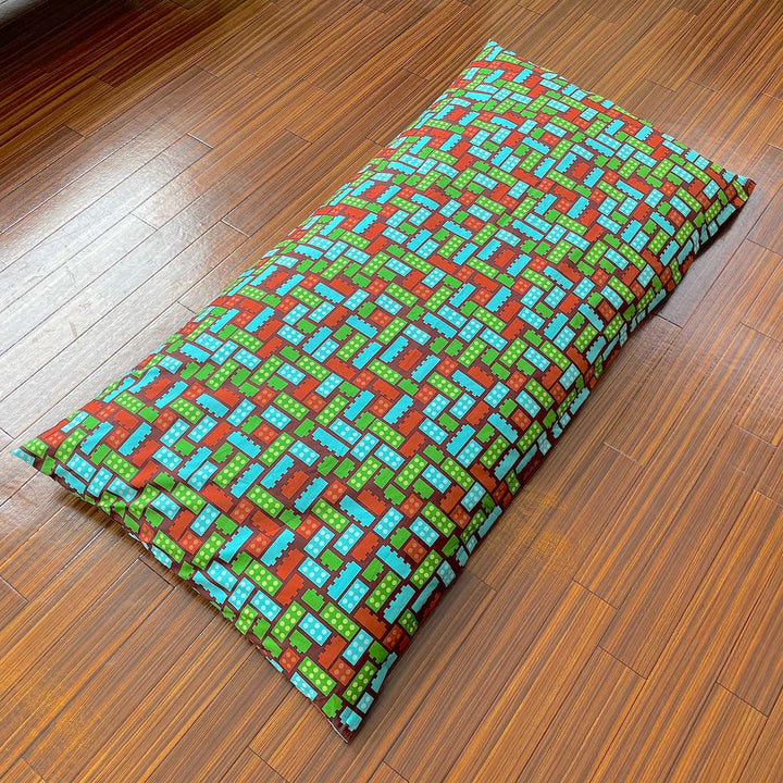 若浜保育園指定 敷カバー(カラフルブロック) - 睡眠屋