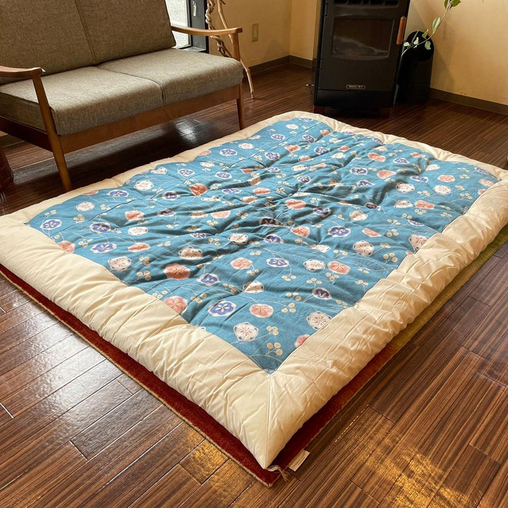 打ち直しあわうめ柄掛布団6-睡眠屋