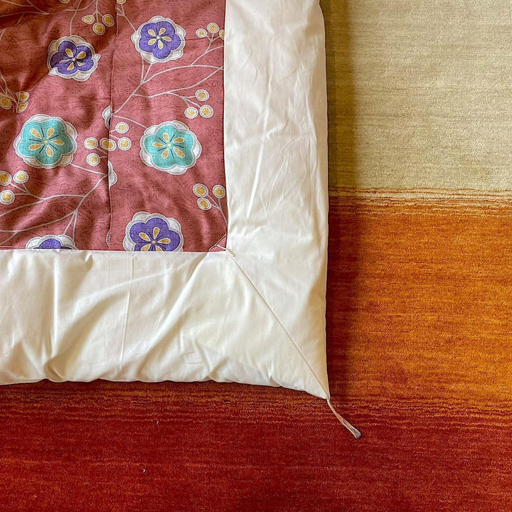 打ち直しあわうめ柄掛布団4-睡眠屋