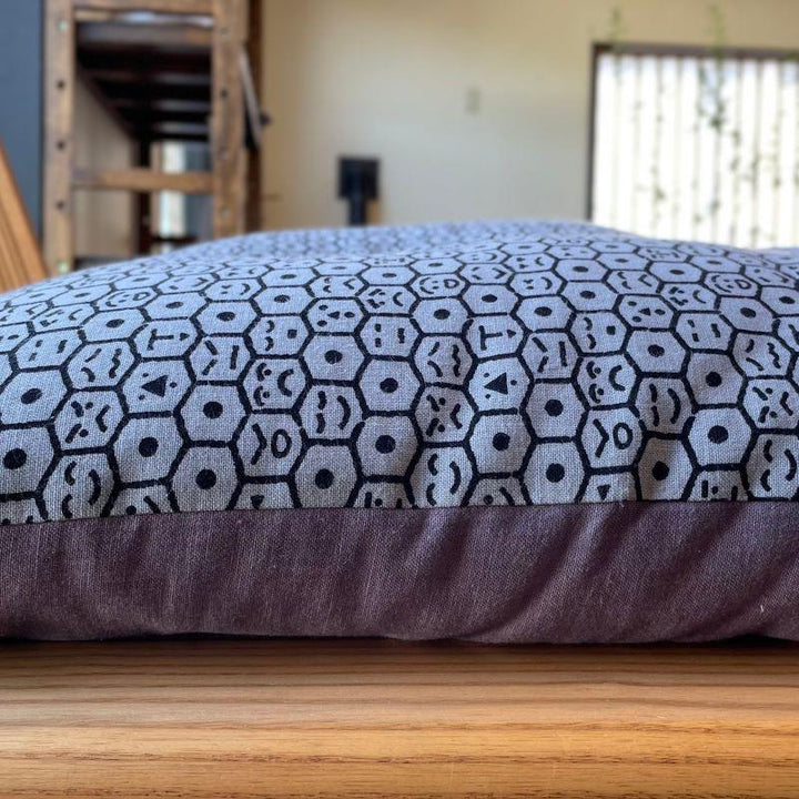 自宅用子ども敷布団 むら糸柄あそび2-睡眠屋