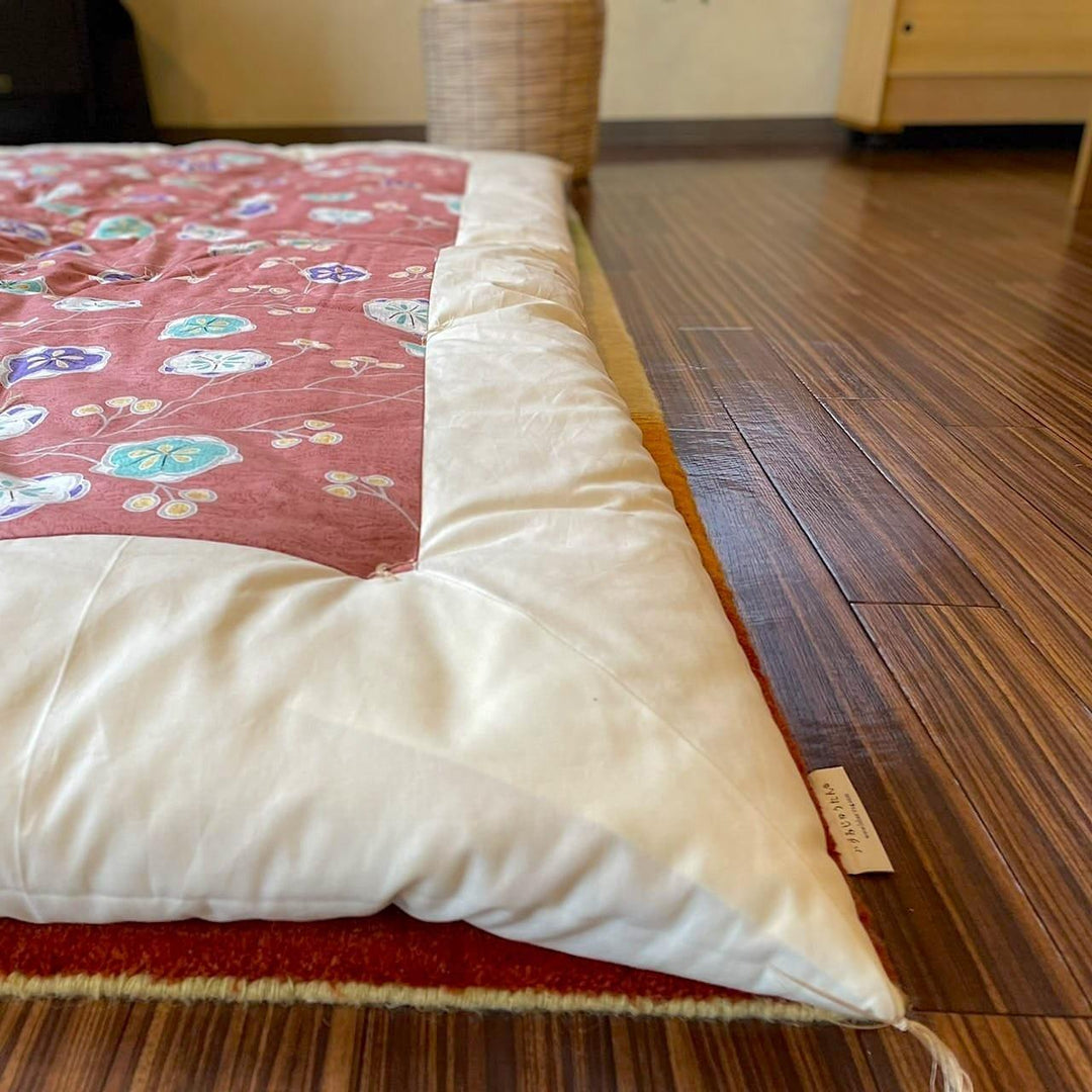 打ち直しあわうめ柄掛布団5-睡眠屋