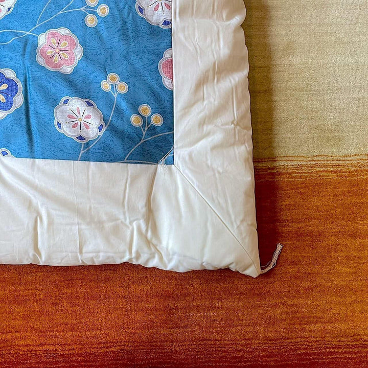 打ち直しあわうめ柄掛布団7-睡眠屋