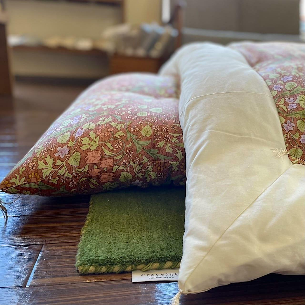 Craftsman-made] Cotton futon with Sarasa pattern (cover