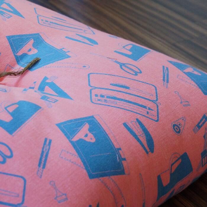 先染め木綿座布団 文房具 - 睡眠屋