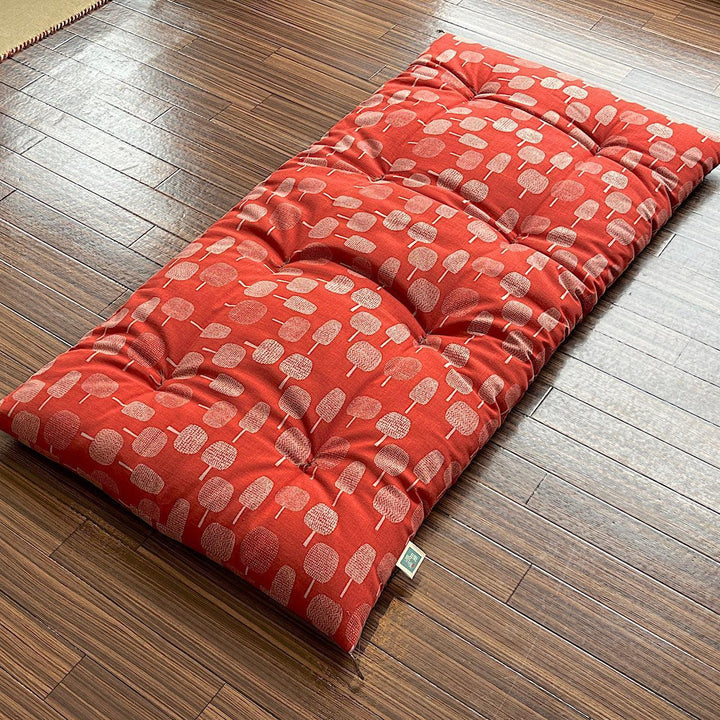 自宅用 こども敷布団 森の木立 - 睡眠屋