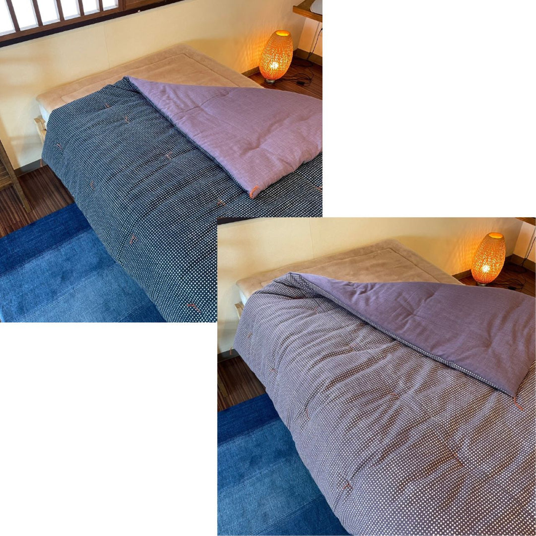 【納品事例】昔ながらの綿布団を快適かつ自分好みの生地で打ち直し - 睡眠屋