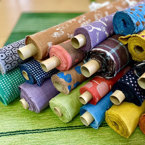 むら糸木綿地-紹介-睡眠屋