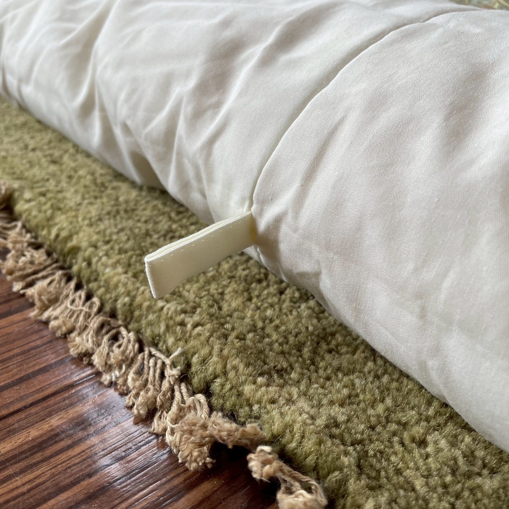 【新オプション】掛カバー用ループ付きが登場 - 睡眠屋