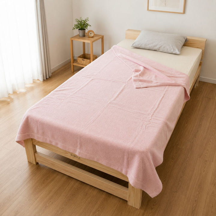 毛羽落ちしにくい やわらかタオルケット - 睡眠屋