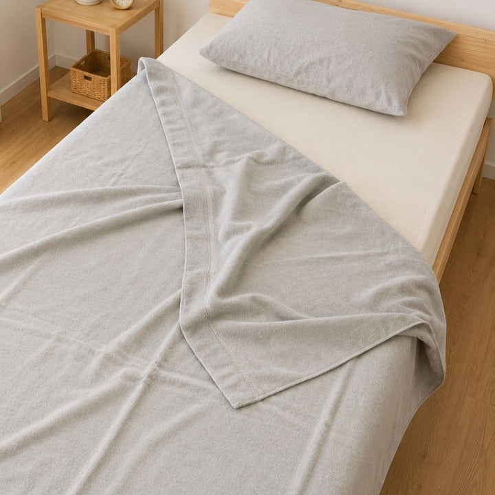毛羽落ちしにくい やわらかタオルケット - 睡眠屋