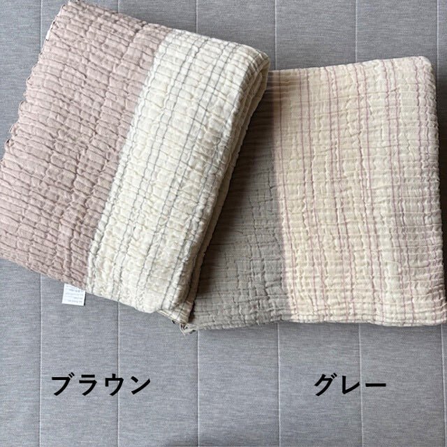 くしゅ感が心地良い コットンレイヤーケット - 睡眠屋