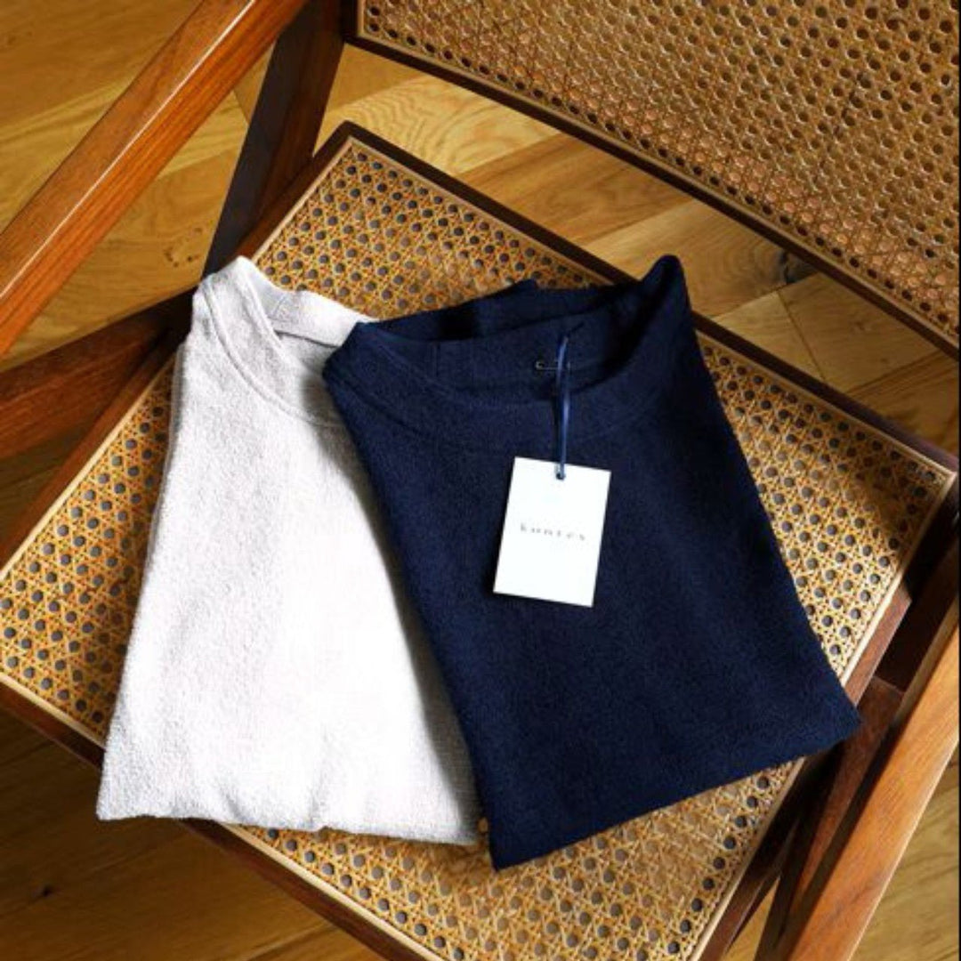 コットンパイルTシャツ - 睡眠屋