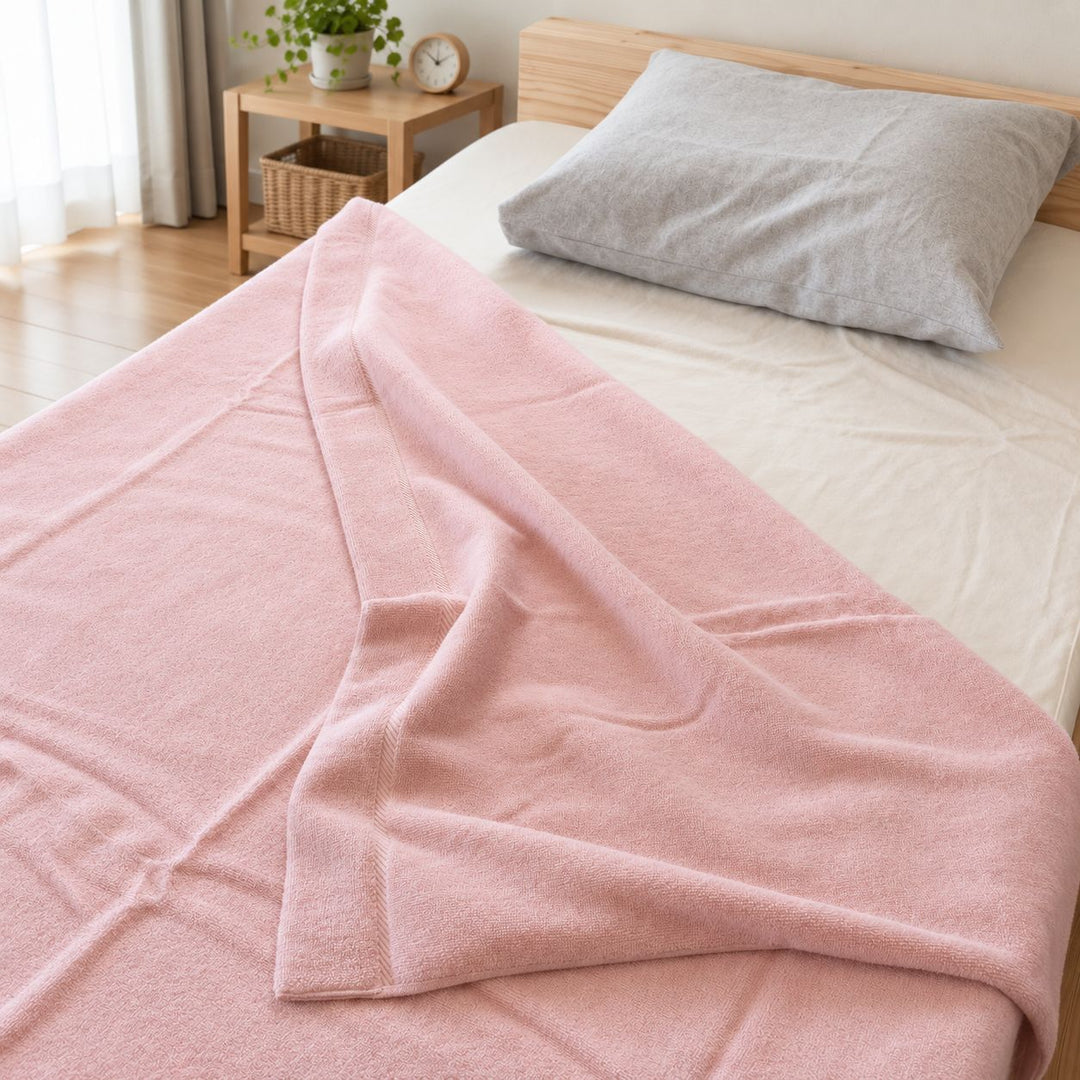 毛羽落ちしにくい やわらかタオルケット - 睡眠屋