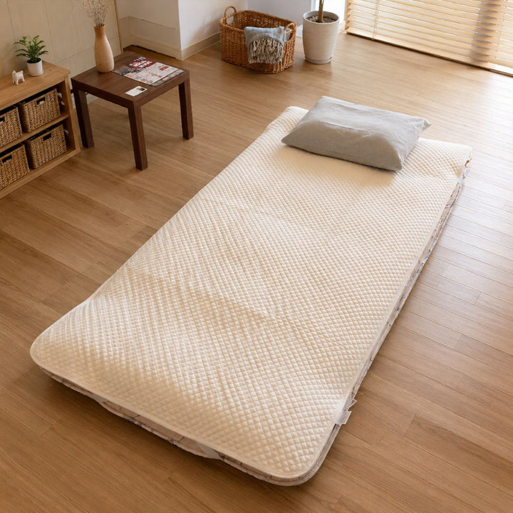 シャリっと涼感 麻の敷パッド - 睡眠屋