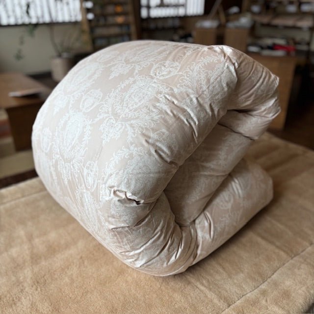 羽毛布団 セレクト-ロイヤル-シングル-ハンガリーマスコビーダック90-ピンク-本掛け-睡眠屋