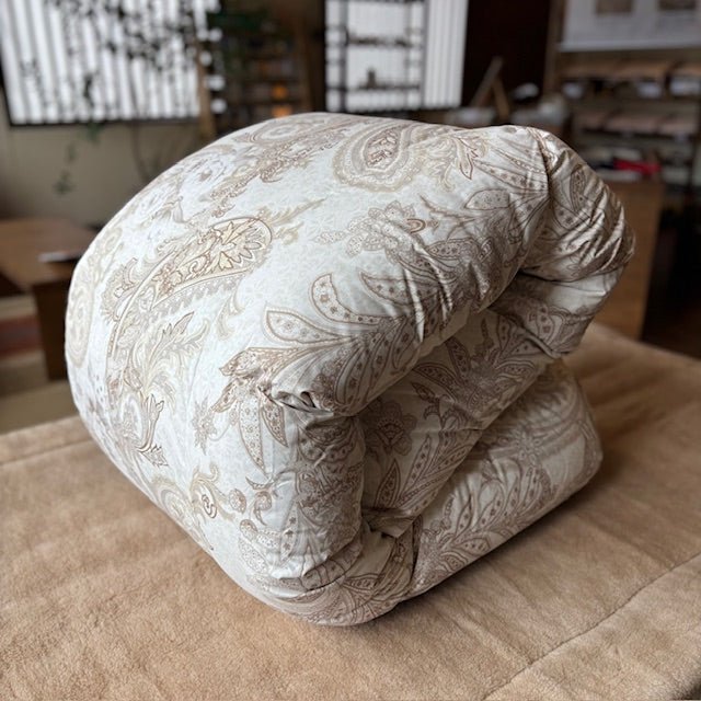 限定品】羽毛布団 セレクト ペイズリー（本掛け）｜睡眠屋のセレクト