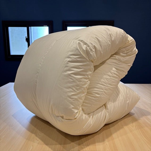 衿元・足元あったか仕立て羽毛布団 - 睡眠屋