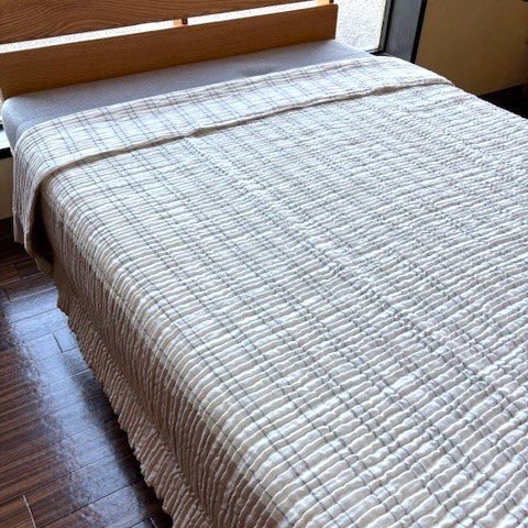 くしゅ感が心地良い コットンレイヤーケット - 睡眠屋