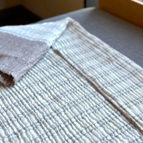 くしゅ感が心地良い コットンレイヤーケット - 睡眠屋