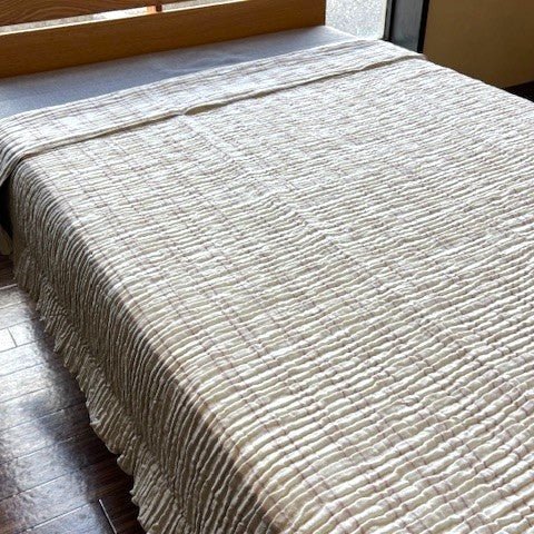 くしゅ感が心地良い コットンレイヤーケット - 睡眠屋