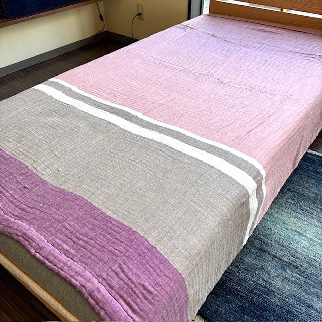 綿100％ やわらか 4重ガーゼケット - 睡眠屋