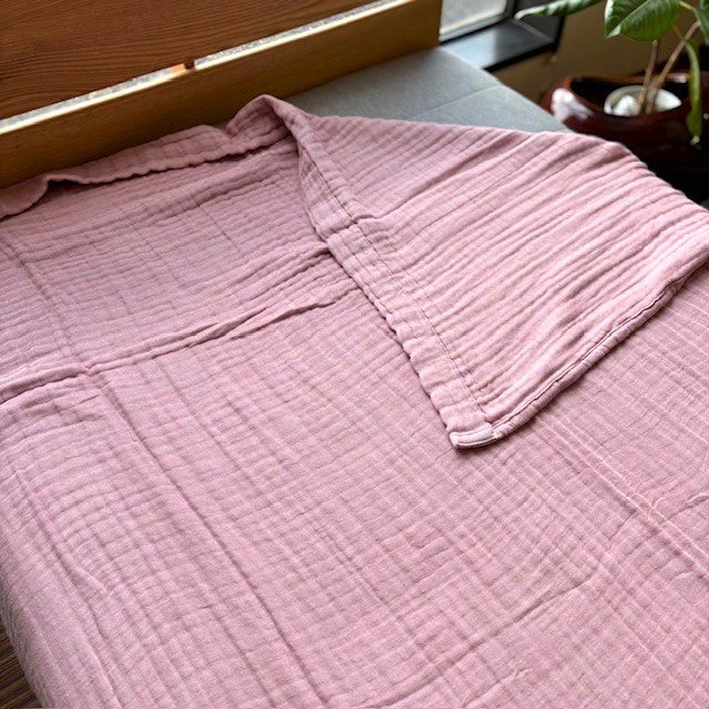 綿100％ やわらか 4重ガーゼケット - 睡眠屋