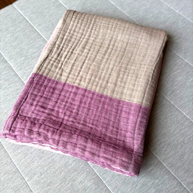 綿100％ やわらか 4重ガーゼケット - 睡眠屋