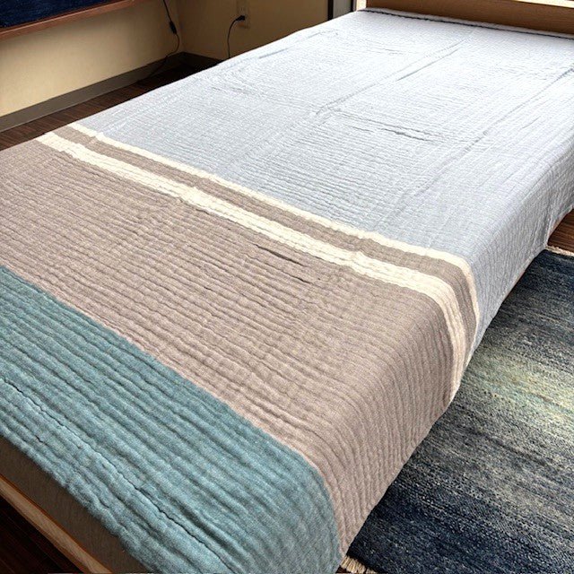 綿100％ やわらか 4重ガーゼケット - 睡眠屋