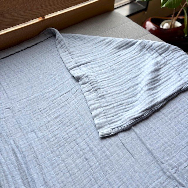 綿100％ やわらか 4重ガーゼケット - 睡眠屋