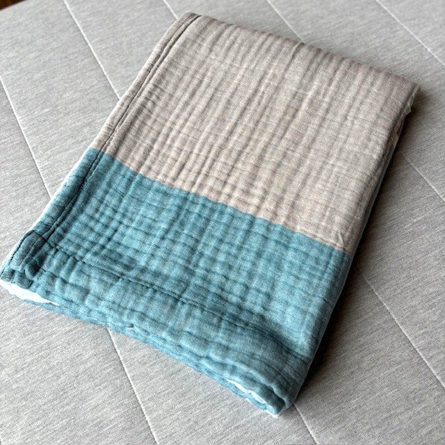 綿100％ やわらか 4重ガーゼケット - 睡眠屋