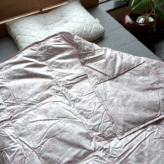洗える羽毛肌掛け布団 - 睡眠屋