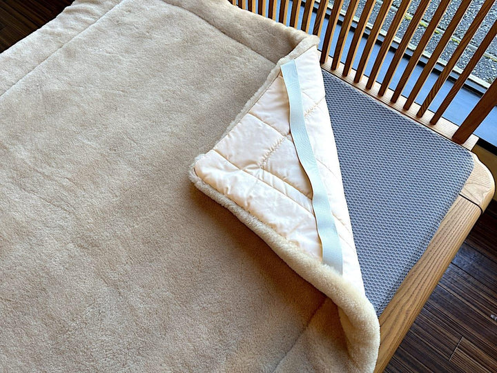 ウール敷パッド（ロングパイル）-睡眠屋