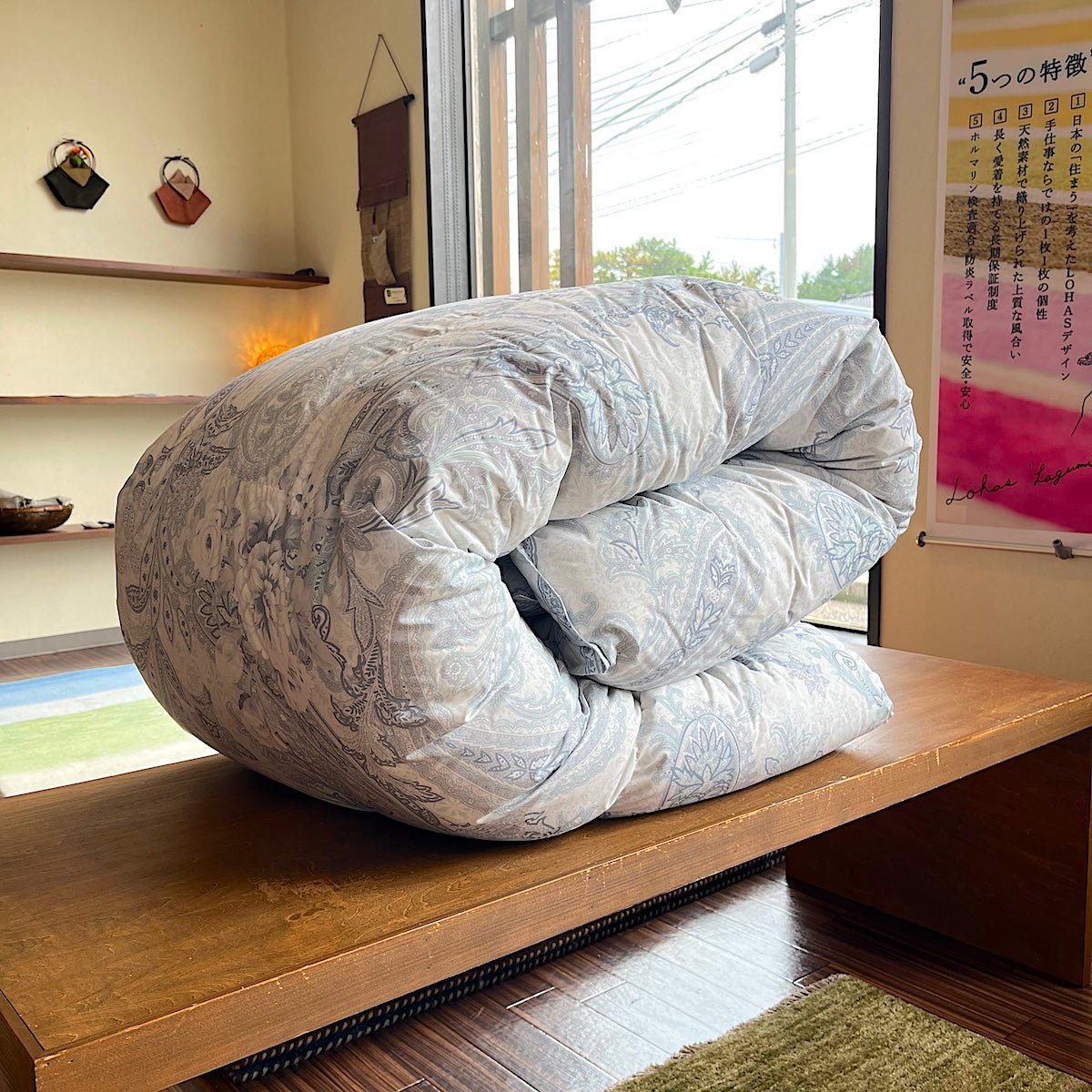 限定品】羽毛布団 セレクト ペイズリー（本掛け）｜睡眠屋のセレクト