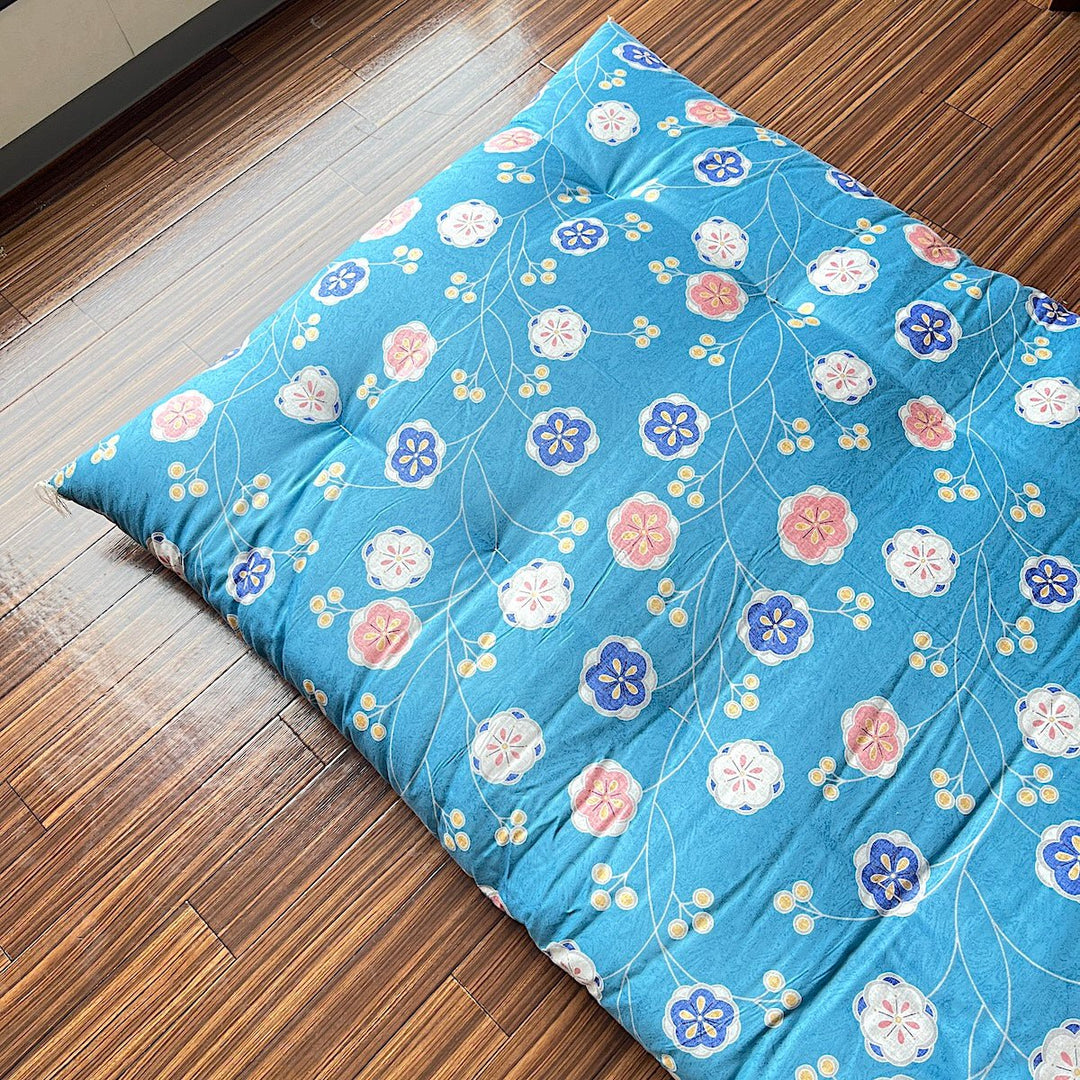 【展示品】綿布団 あわうめ柄（敷） - 睡眠屋