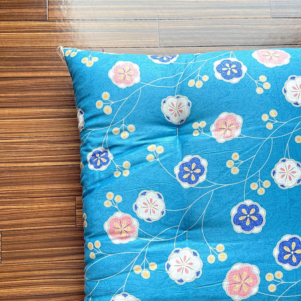 【展示品】綿布団 あわうめ柄（敷） - 睡眠屋