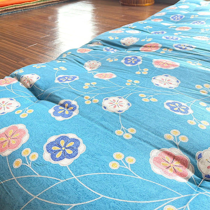 【展示品】綿布団 あわうめ柄（敷） - 睡眠屋