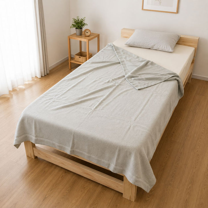 毛羽落ちしにくい やわらかタオルケット - 睡眠屋