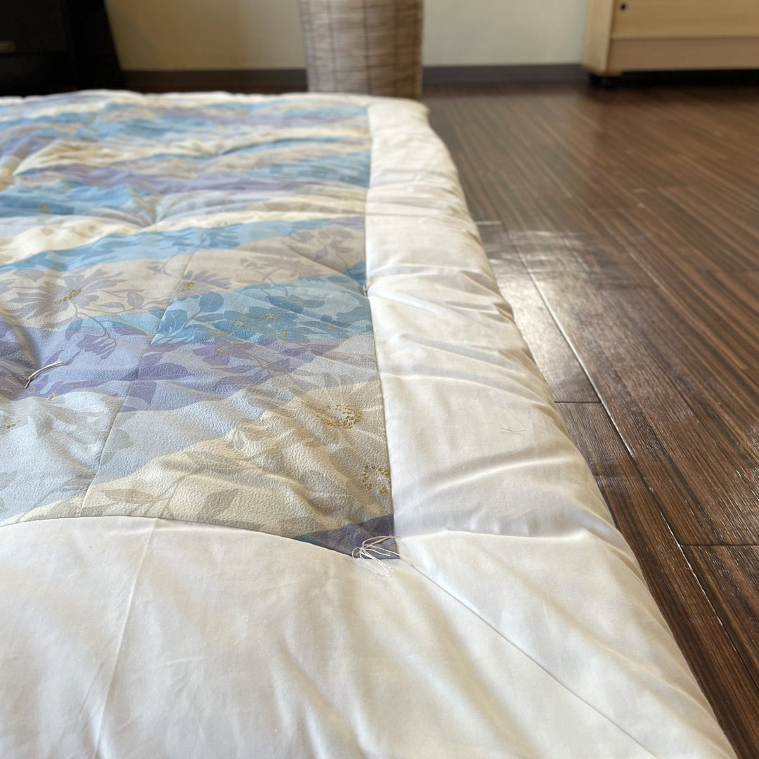 【打ち直し】ちりめん柄 掛布団 - 睡眠屋