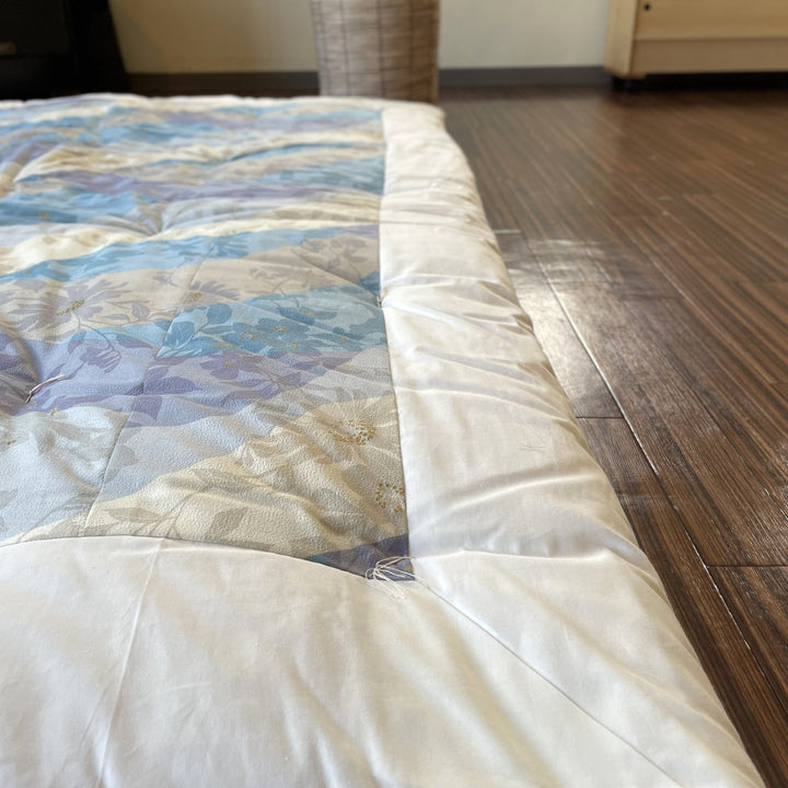 【打ち直し】ちりめん柄 掛布団 - 睡眠屋