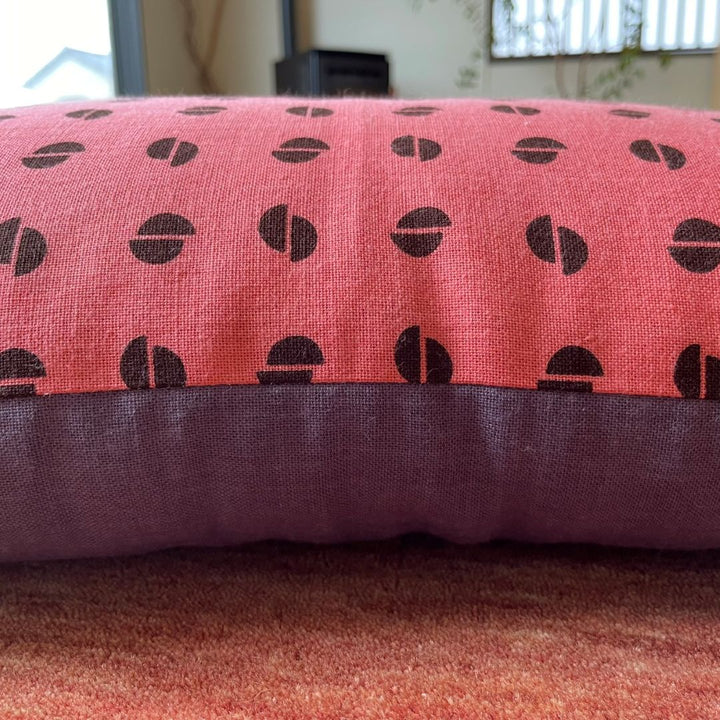 綿布団-打ち直し-柄あそび-コーヒー豆-うす紅-萌黄-睡眠屋