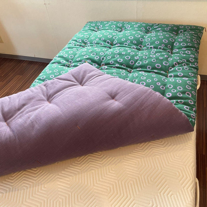 極厚ベッドパッド（柄あそび） - 睡眠屋