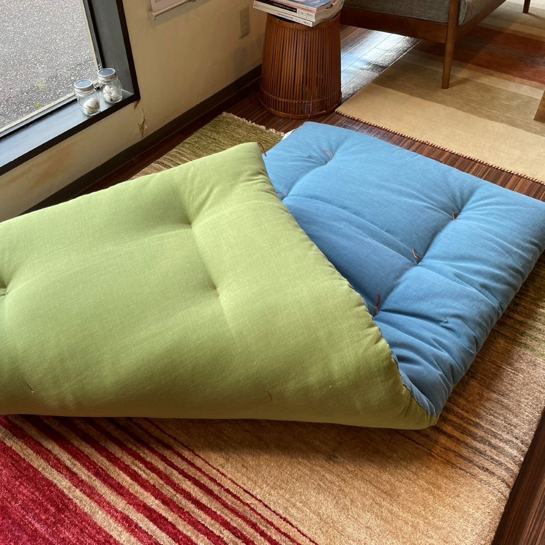 【打ち直し】むら糸 色あそび 敷布団 - 睡眠屋