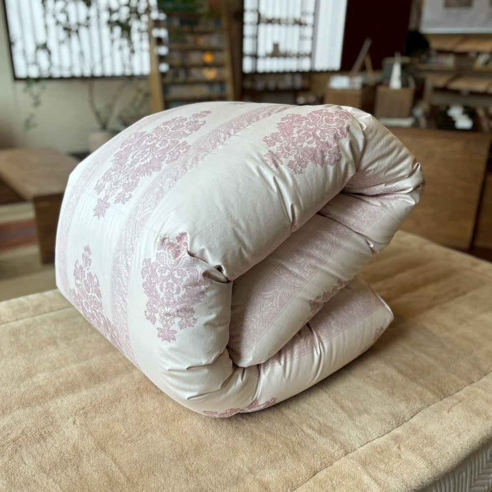 羽毛布団 セレクト フローラルライン (ダブル) - 睡眠屋