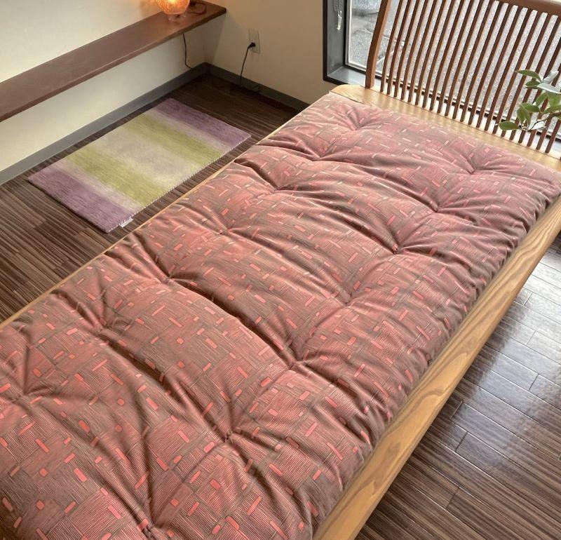 綿布団 むら糸 柄あそび（敷） - 睡眠屋