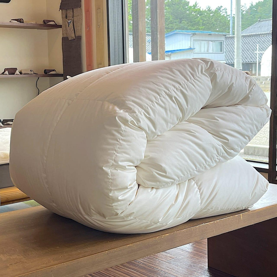 【展示品】羽毛布団ウォッシャブル（本掛け）- 睡眠屋