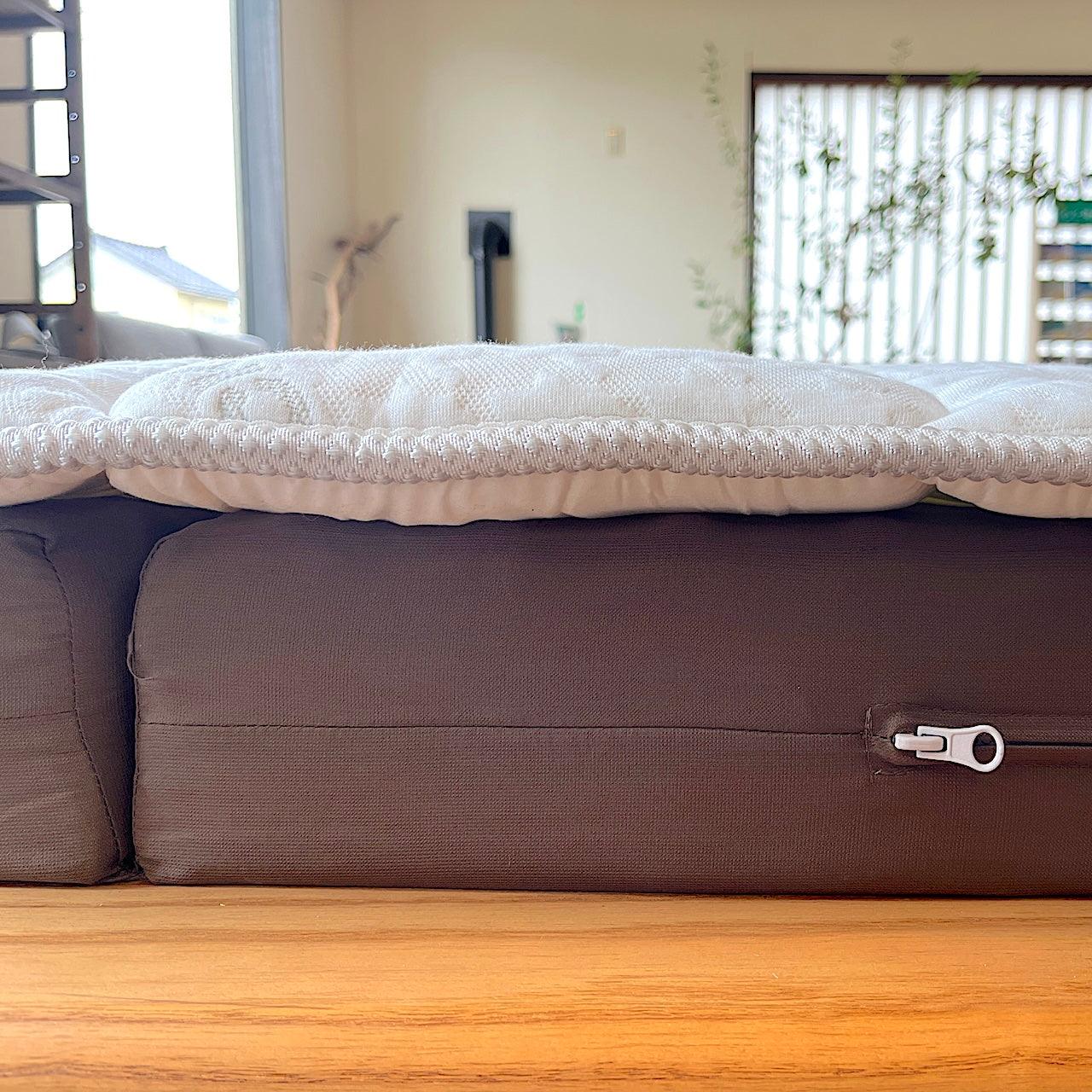美品⭐︎マニフレックス　VIROBLOCK トッパー　正規品　シングル ヴィロブロック トッパー | マニフレックス兵庫・オンライン
